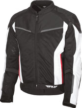 Load image into Gallery viewer, FLY RACING STRATA JACKET BLACK/WHITE/RED MD 477-2101-3