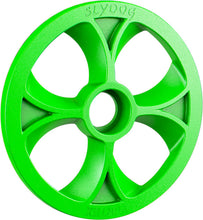 Load image into Gallery viewer, SLYDOG VORTEX BOGIE WHEEL 10&quot; GREEN ALPHA WHEEL A/C BOG100UNVSOLMAN