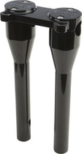 Load image into Gallery viewer, FORBIDDEN MOTO BAR RISER 11" BLACK W/GAUGE MOUNT TABS 825-05008