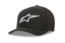 Load image into Gallery viewer, ALPINESTARS WOMEN'S AGELESS TRUCKER HAT BLACK/WHITE 1W38-81200-1020