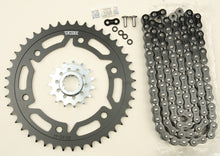 Load image into Gallery viewer, VORTEX SPROCKET/CHAIN KIT BLACK CK6343-atv motorcycle utv parts accessories gear helmets jackets gloves pantsAll Terrain Depot