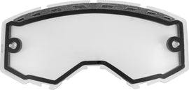 FLY RACING DUAL LENS W/VENTS AND POST CLEAR FLB-030