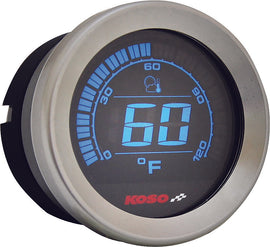 KOSO DIGITAL GAUGE CLUSTER SILVER BEZEL 04-13 FLHT AND FLTR BA050901-atv motorcycle utv parts accessories gear helmets jackets gloves pantsAll Terrain Depot