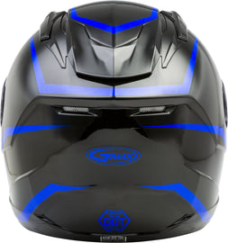 GMAX FF-88 FULL-FACE PRECEPT HELMET BLACK/BLUE 3X G1884049