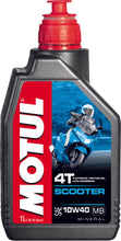 Load image into Gallery viewer, MOTUL SCOOTER 4T 10W40 1LT 105937