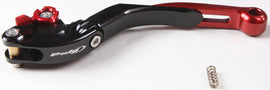 PUIG LEVER CLUTCH BLK/RED EXTENDABLE/FOLDABLE 29RNR