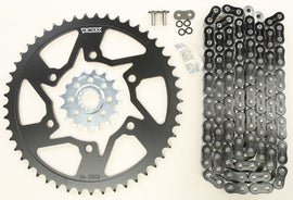 VORTEX SPROCKET/CHAIN KIT BLACK CK6364-atv motorcycle utv parts accessories gear helmets jackets gloves pantsAll Terrain Depot