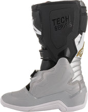 Load image into Gallery viewer, ALPINESTARS TECH 7S BOOTS BLACK/SILVER/WHITE/GOLD SZ 07 2015017-1829-07