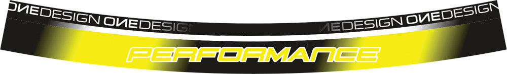 ONE EMBLEMS WHEEL STRIPE GLOW YELLOW DCWR5P