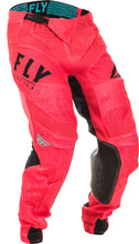 Load image into Gallery viewer, FLY RACING LITE HYDROGEN PANTS CORAL/BLACK/BLUE SZ 34 373-73934