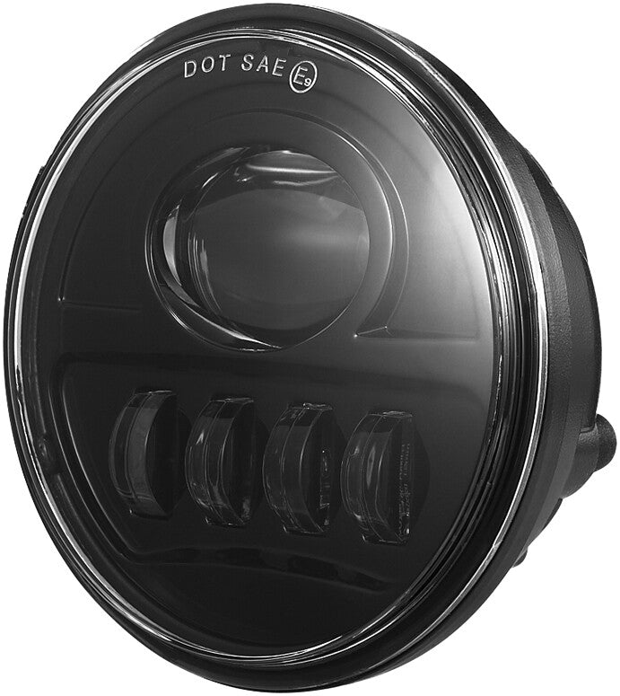 PATHFINDER 4.5" MODERN LED PASSING LAMPS KIT BLACK HDPL4B