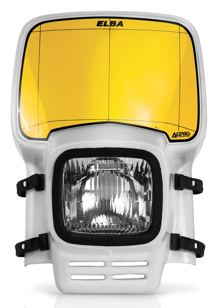 ACERBIS HEADLIGHT ELBA 2 WHITE 12V/35W 2633050002