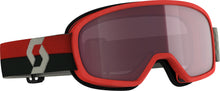 Load image into Gallery viewer, SCOTT BUZZ PRO SNWCRS GOGGLE RED/GREY ROSE 272851-1010134