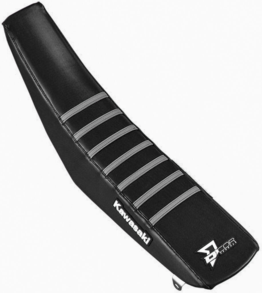 D'COR SEAT COVER BLACK/GREY RIBS 30-20-465