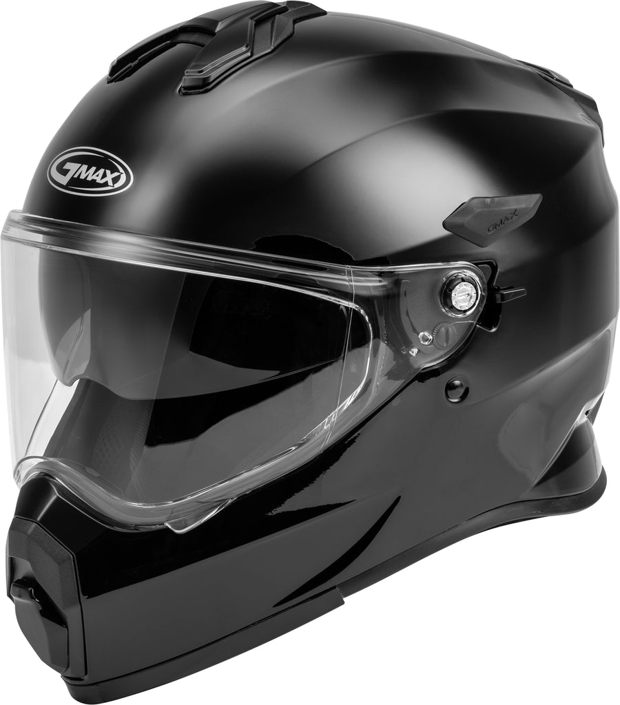 GMAX AT-21S ADVENTURE SNOW HELMET BLACK LG G2210026