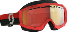 Load image into Gallery viewer, SCOTT HUSTLE X SNWCRS GOGGLE RED/GRY ENHANCER RED CHROME 274515-1010312