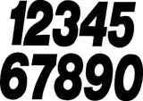 DIRT DIGITS #6 BLACK PRO DIGITS 3/PK PD83B-6