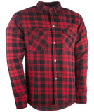 HIGHWAY 21 MARKSMAN FLANNEL BLACK/RED XL #6049 489-1180~5