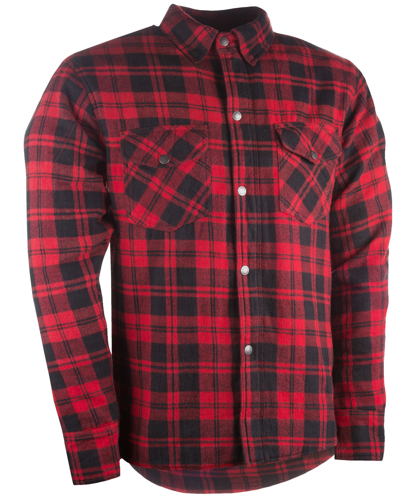 HIGHWAY 21 MARKSMAN FLANNEL BLACK/RED SM #6049 489-1180~2