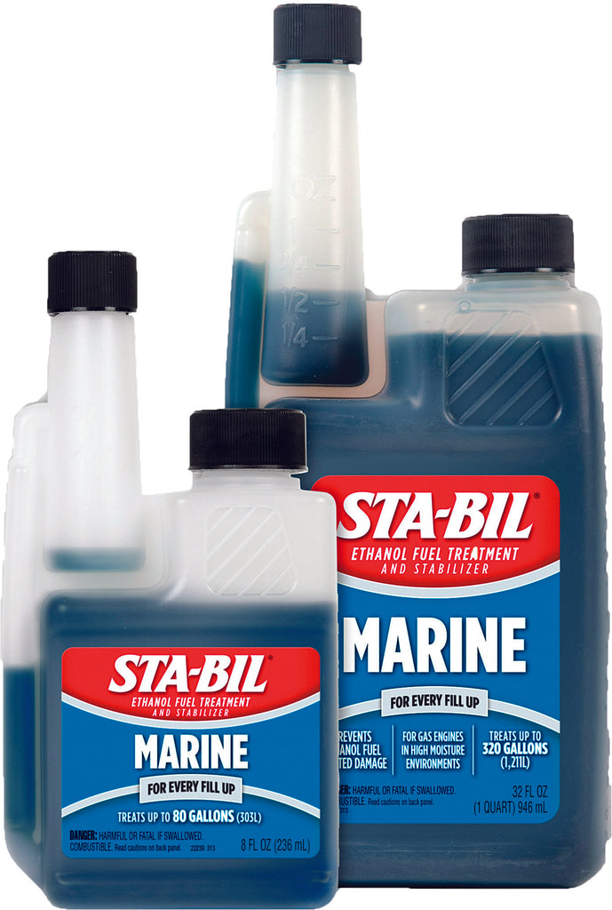 STA-BIL MARINE ETHANOL FUEL TREATMENT AND STABILIZER 8OZ 22239