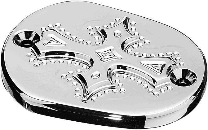 PREC. BILLET UPPER BRAKE CYLINDER COVER DARKSIDE CHROME DRK-110-SPT-CHR