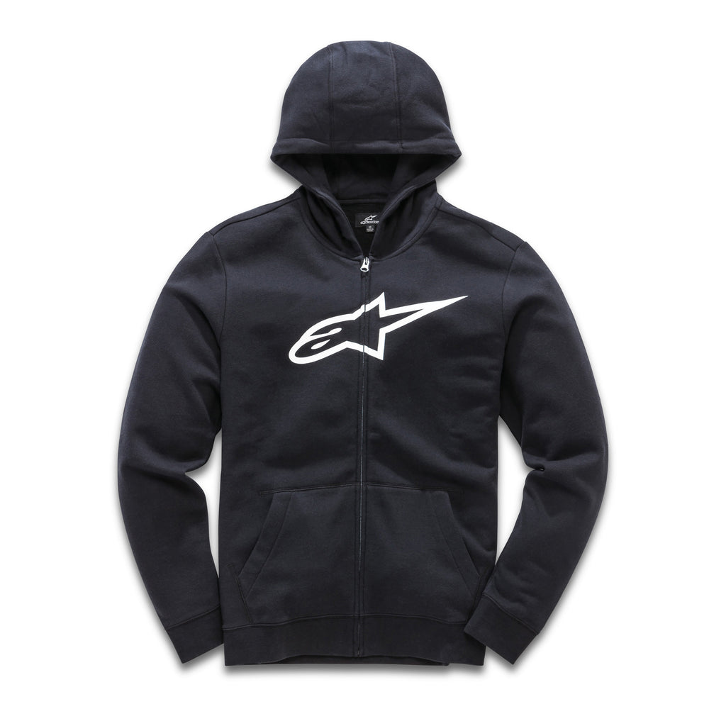 ALPINESTARS YOUTH AGELESS FLEECE BLACK/WHITE LG 3038-53010-1020-L