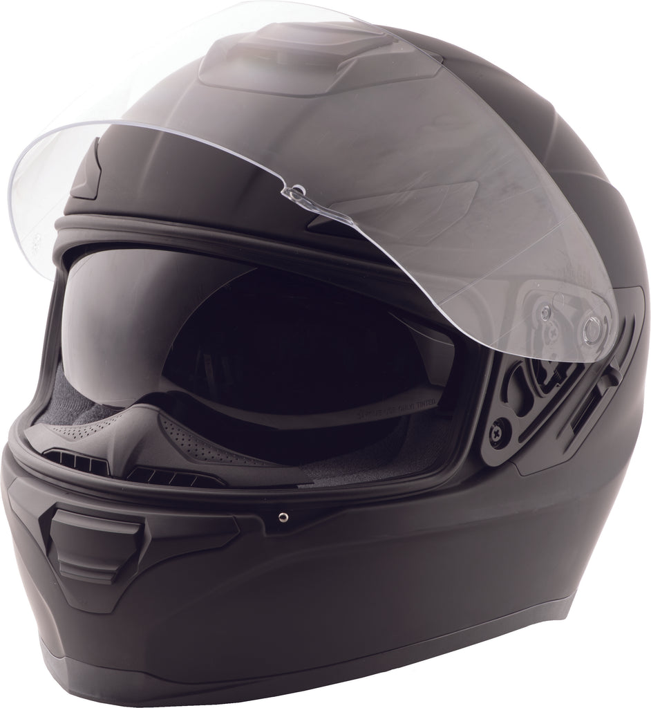 FLY RACING SENTINEL SOLID HELMET MATTE BLACK XS 73-8323XS