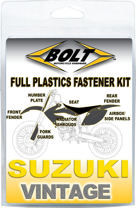 BOLT FULL PLASTIC FASTENER SUZ SUZ-8992102