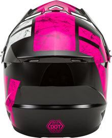GMAX MX-46 OFF-ROAD DOMINANT HELMET BLACK/PINK/WHITE SM G3464404