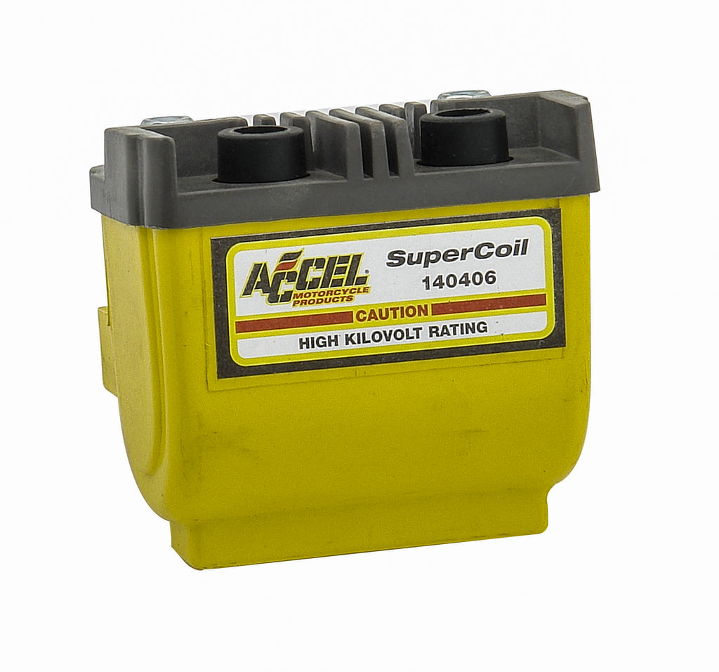 ACCEL DUAL FIRE SUPER COIL 4.7 OHM YELLOW 140406-atv motorcycle utv parts accessories gear helmets jackets gloves pantsAll Terrain Depot