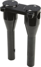 Load image into Gallery viewer, FORBIDDEN MOTO BAR RISER 9" BLACK W/GAUGE MOUNT TABS 825-05006