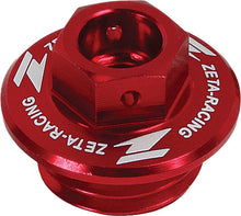 Load image into Gallery viewer, ZETA OIL FILLER PLUG RED ZE89-2210
