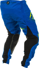 Load image into Gallery viewer, FLY RACING LITE PANTS BLUE/BLACK/HI-VIS SZ 30 373-73030