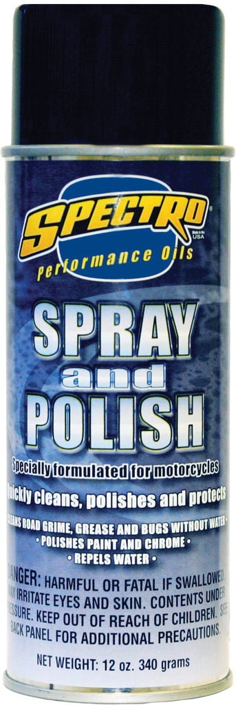 SPECTRO SILICONE SPRAY POLISH 12 OZ H.SHINE