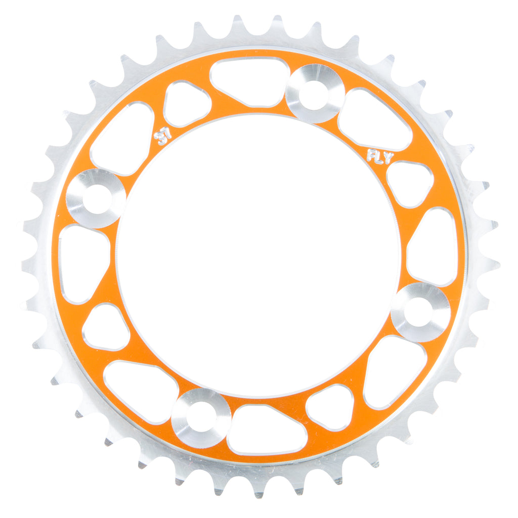 FLY RACING SPROCKET REAR 37T ORANGE 315-37 ORG-atv motorcycle utv parts accessories gear helmets jackets gloves pantsAll Terrain Depot