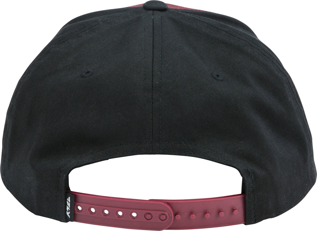 FLY RACING FLY GASKET HAT BLACK/RED 351-0975