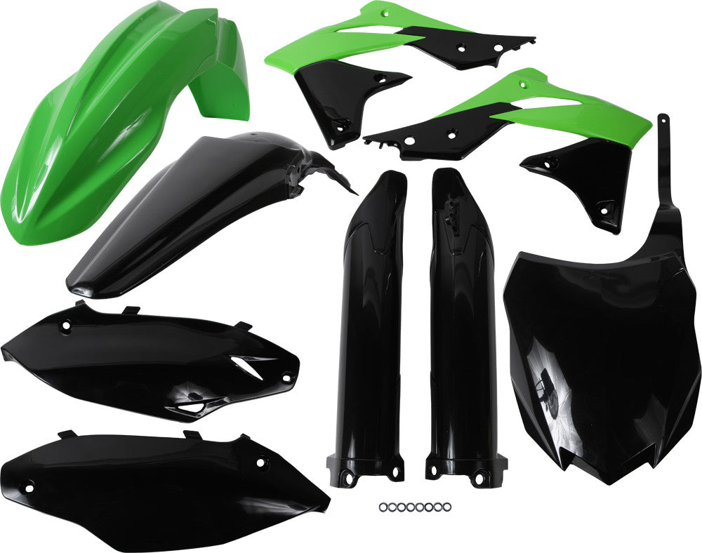 ACERBIS FULL PLASTIC KIT GREEN 2314183914-atv motorcycle utv parts accessories gear helmets jackets gloves pantsAll Terrain Depot