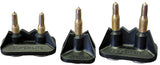 STUD BOY SUPER-LITE PRO SERIES SINGLE BACKERS BLACK 0.75