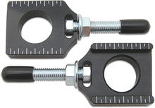 Load image into Gallery viewer, BOLT CHAIN ADJUSTER BLOCKS YAM BLACK CHAD-YZF4.BK