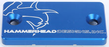 Load image into Gallery viewer, HAMMERHEAD MASTER CYLINDER COVER FRONT BLUE 35-0341-00-20