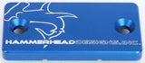 HAMMERHEAD MASTER CYLINDER COVER FRONT BLUE 35-0341-00-20