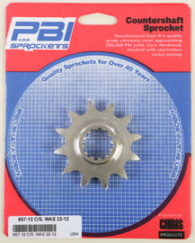 PBI COUNTERSHAFT STEEL SPROCKET 12T 857-12