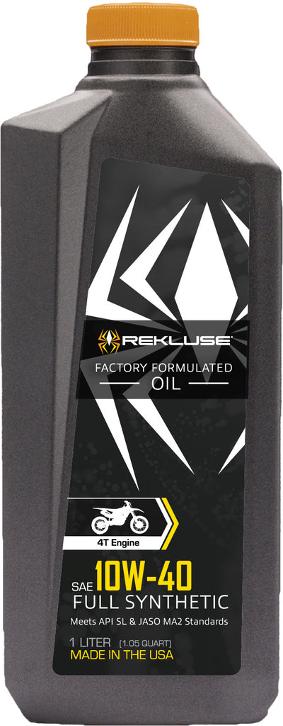 REKLUSE RACING FULL SYN 4T ENGINE OIL 10W40 1 LT RMS-1099001