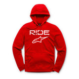 ALPINESTARS RIDE 2.0 FLEECE RED/WHITE MD 1119-51000-3020-MD