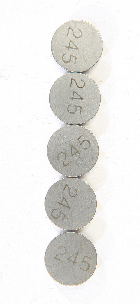 K&L VALVE SHIMS 2.45MMX13MM 5/PK 13-7688