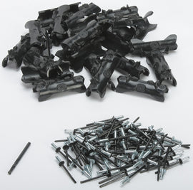 SPG 24/PK FOOTLOK CLEATS BLK FLTC500-BK-atv motorcycle utv parts accessories gear helmets jackets gloves pantsAll Terrain Depot