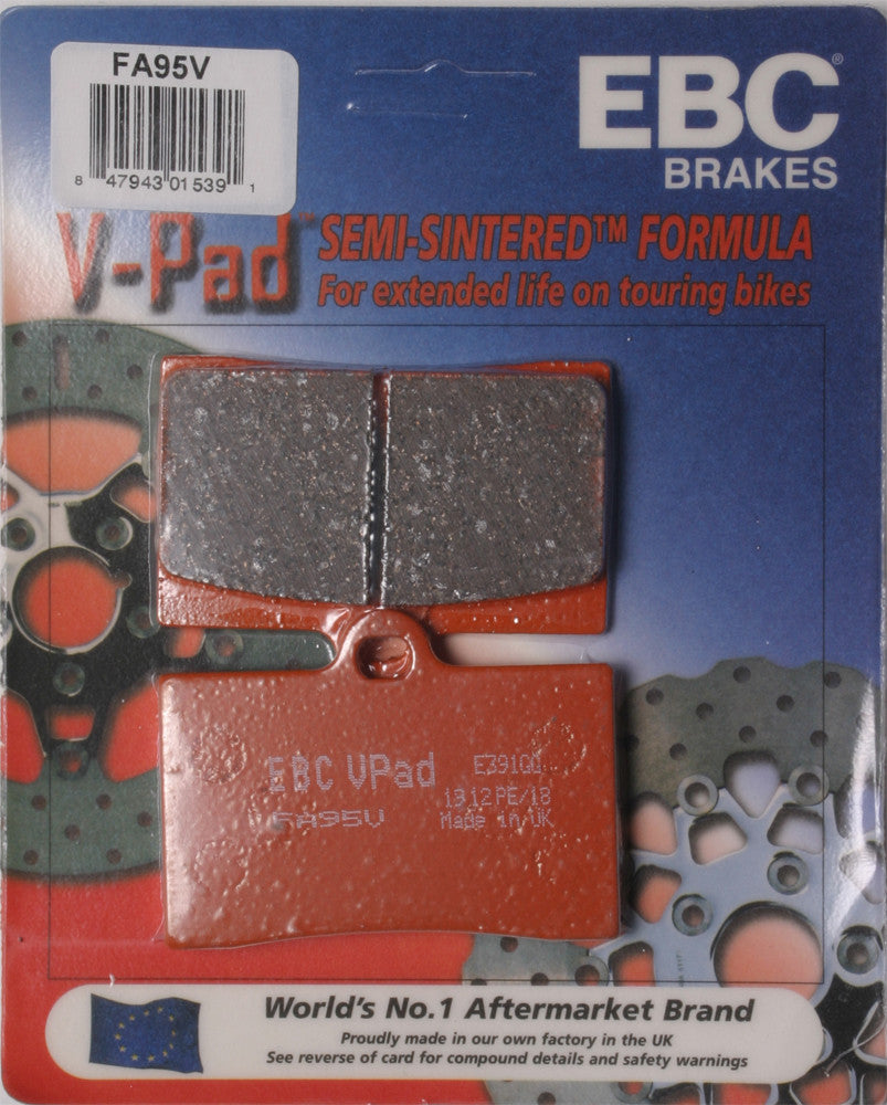 EBC BRAKE PADS V-SERIES FA95V-atv motorcycle utv parts accessories gear helmets jackets gloves pantsAll Terrain Depot