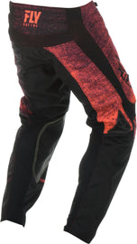 FLY RACING KINETIC NOIZ PANTS NEON RED/BLACK SZ 22 372-53222