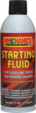 MECHANICS STARTING FLUID 11 OZ 50275MB