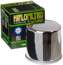 Load image into Gallery viewer, HIFLOFILTRO OIL FILTER CHROME HF204C